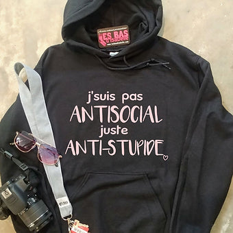 J'SUIS PAS ANTISOCIAL JUSTE ANTI-STUPIDE - lesbasdisabelle.com